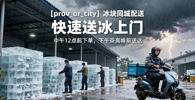 北辰冰块同城配送 快速送冰上门