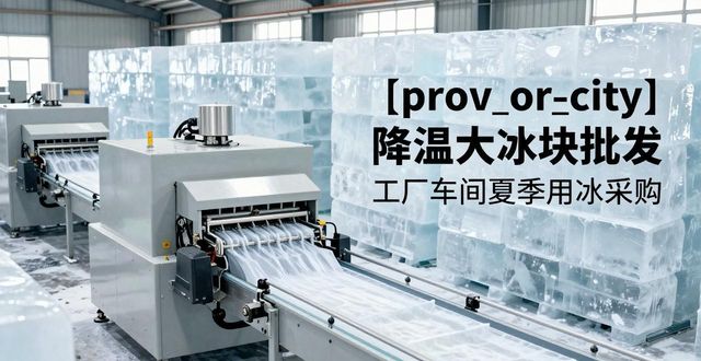 北辰降温大冰块批发 工厂车间夏季用冰采购