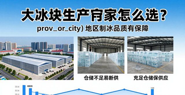 大冰块生产厂家怎么选？北辰地区制冰品质有保障