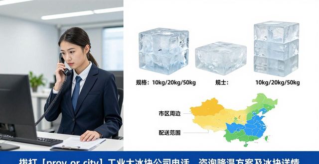 北辰工业大冰块公司电话，降温方案值得了解